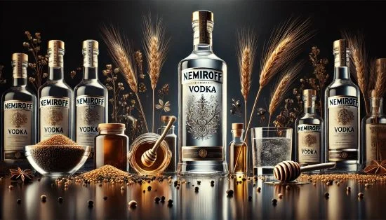 Продукція та склад горілки Nemiroff