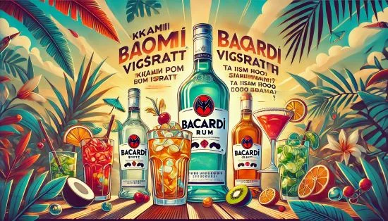 Який ром Bacardi вибрати та з чим його краще змішувати?