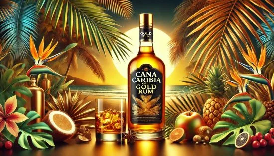 Витончений золотий ром: Cana Caribia Gold