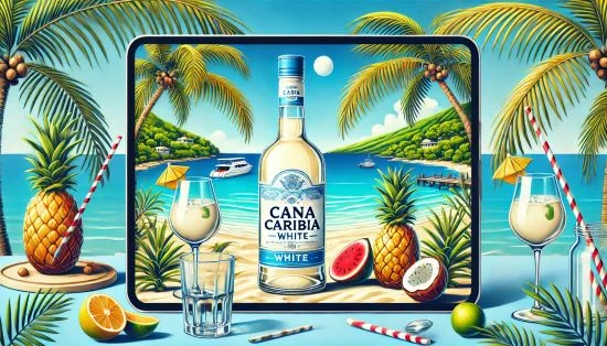 Білий ром з Карибів: Cana Caribia White