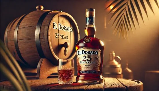 El Dorado 25: час у склянці — легенда в кожному ковтку