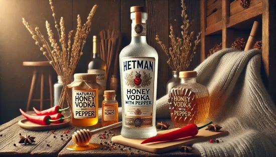 Горілка Гетьман Медова з перцем: гармонія солодкості та пікантності