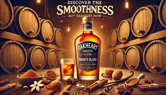 Ром Oakheart Smooth Blend: історія, смак та використання