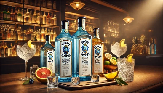 Види джина Bombay Sapphire: від класики до ексклюзивних варіантів