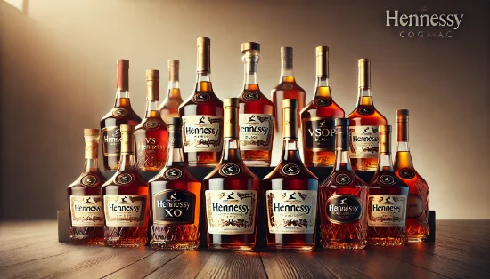 Огляд видів коньяку Hennessy: від класичних до ексклюзивних випусків