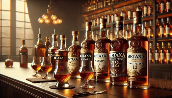 Види бренді Metaxa: від класики до преміум класу