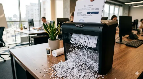 Як працює шредер: принцип роботи та основні типи