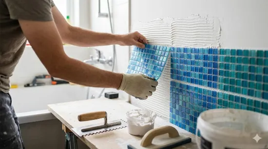 Як самостійно укласти мозаїчну плитку: покрокова інструкція​