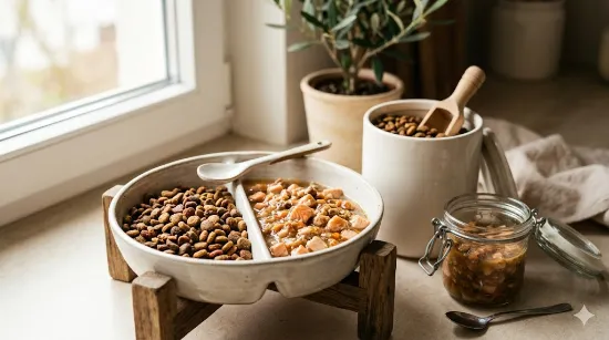 Чи можна змішувати сухий і вологий корм: поради ветеринарів