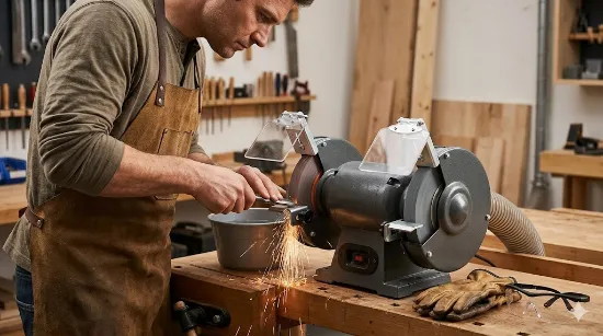 Безпека при роботі з точильним верстатом: 10 обов’язкових правил