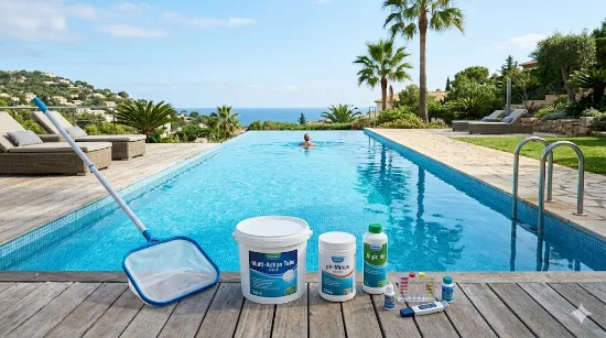Як вибрати хімію для басейну: типи, призначення, частота застосування