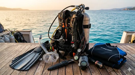 Яке спорядження потрібне для дайвінгу