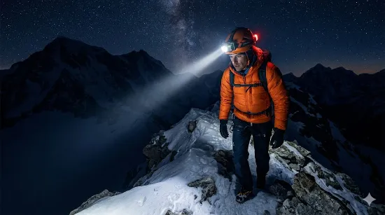 ТОП налобних ліхтарів для туризму та альпінізму